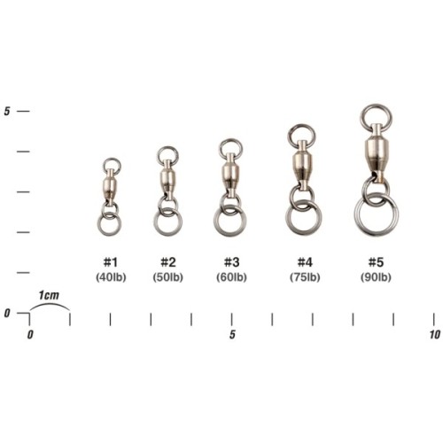 Вертлюг Decoy PR-12 Power Roll Ring з заводним кільцем No.3 (2 шт/уп) (1562.03.94)