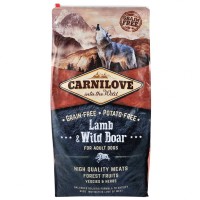 Сухий корм для собак Carnilove Adult Lamb and Wild Boar 12 кг (8595602508921)