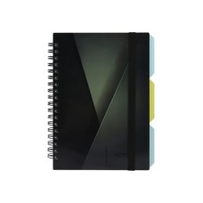 Блокнот Optima Desing 33, B6 з розділювачами 100 аркушів, клітинка (O20358-33)