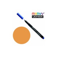 Художній маркер Marvy Жовтий золотий, д/св. тканин, односторонній, 2мм, #522, Fine point (028617521305)