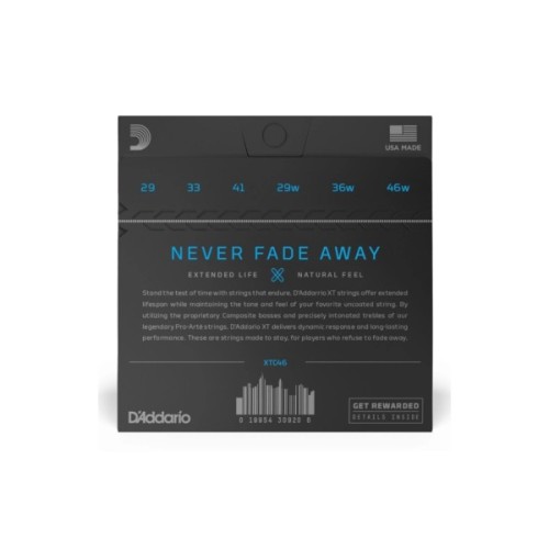Струни для гітари D'Addario XT Classical Hard Tension (XTC46)