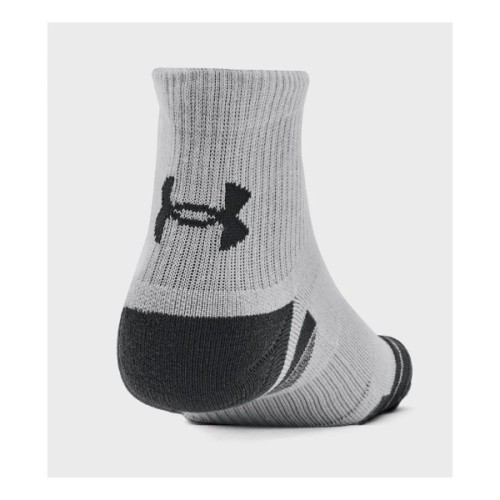 Шкарпетки Under Armour 1379510-011 Performance Tech 3 пари Qtr сірий XL (196884003036)
