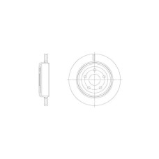 Гальмівний диск REMSA 61513.10