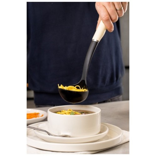 Ополоник KitchenAid Coreline, 32,8 см, кремовий (KAG006OHACE)