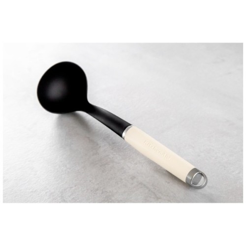 Ополоник KitchenAid Coreline, 32,8 см, кремовий (KAG006OHACE)