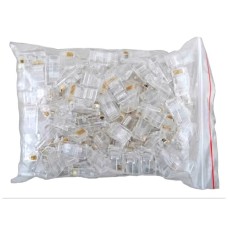 Конектор RJ45 cat.6 UTP 8P8C, 100шт/пак Kingda (KD-PG8016-C6/100)