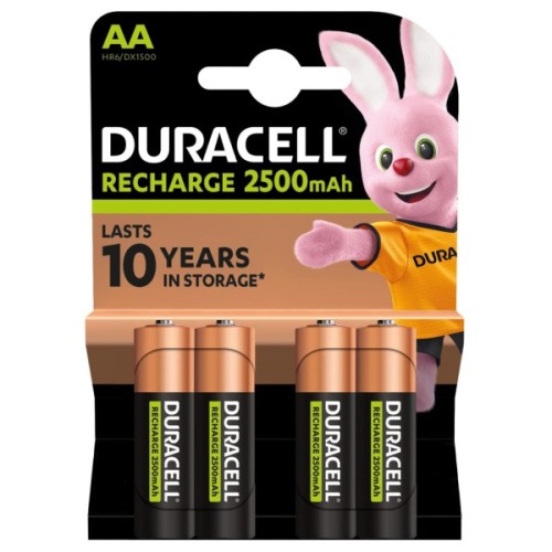 Акумулятор Duracell AA HR6 2500mAh * 4 (5000394057203 / 5007308)
