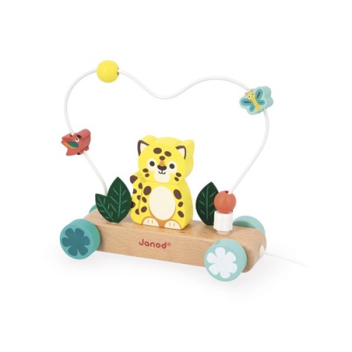 Розвиваюча іграшка Janod Ягуар тропік (J08281)