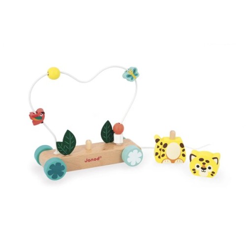 Розвиваюча іграшка Janod Ягуар тропік (J08281)