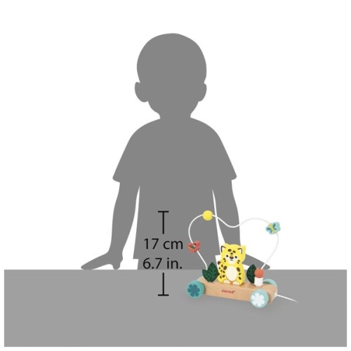 Розвиваюча іграшка Janod Ягуар тропік (J08281)