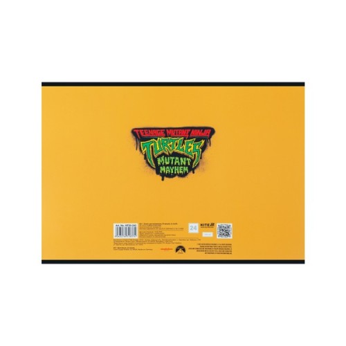 Альбом для малювання Kite Ninja Turtles, 24 аркуша (NT25-242)