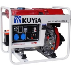 Генератор Kuyia TM3500CL, дизельний, 240V, 50Hz, 2,8-3kW, стартер, 12,5л (KYTM3500CL-1F-220-DA)