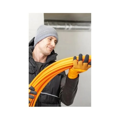 Захисні рукавиці Hoegert LYCK HT5K769-9 утеплені з спіненим латексом помаранчеві, 9 (HT5K769-9)