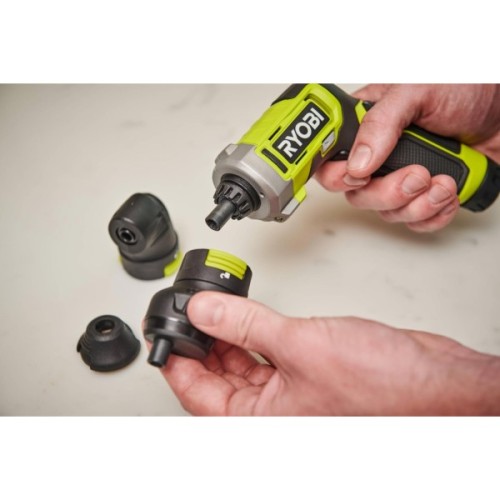 Викрутка акумуляторна Ryobi RSD4-120TA2, USB Lithium, 4V, 1х2Ah, 5Нм, 200об/хв, 2 насадки ,10 біт, кейс (5133006211)