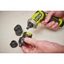 Викрутка акумуляторна Ryobi RSD4-120TA2, USB Lithium, 4V, 1х2Ah, 5Нм, 200об/хв, 2 насадки ,10 біт, кейс (5133006211)