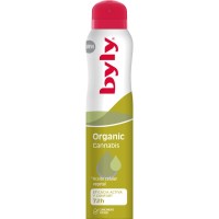 Антиперспірант Byly Organic Cannabis Спрей з олією зі стовбурових клітин коноплі Захист 72 години 200 мл (8411104047785)