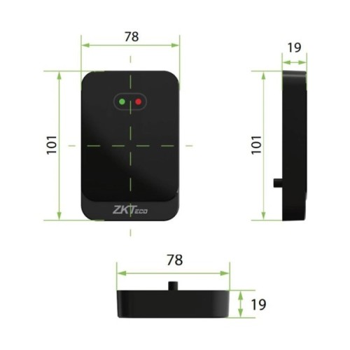 Зчитувач безконтактних карт ZKTeco VR30