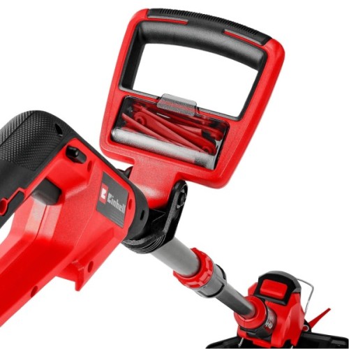 Тример садовий Einhell GE-CT 18/25-1 Li-Solo, 18V, 8400об/хв, 25см, пластикові ножі + волосінь, 2.0кг (без АКБ та ЗП) (3411256)