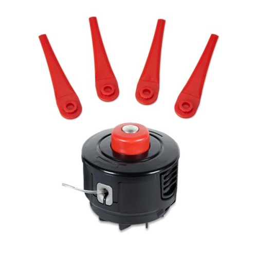 Тример садовий Einhell GE-CT 18/25-1 Li-Solo, 18V, 8400об/хв, 25см, пластикові ножі + волосінь, 2.0кг (без АКБ та ЗП) (3411256)