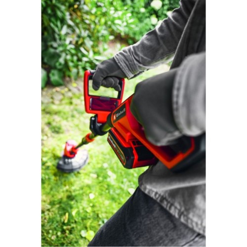 Тример садовий Einhell GE-CT 18/25-1 Li-Solo, 18V, 8400об/хв, 25см, пластикові ножі + волосінь, 2.0кг (без АКБ та ЗП) (3411256)