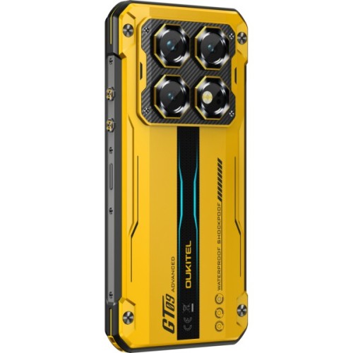 Мобільний телефон OUKITEL WP60 12/512GB Yellow (6941749843579)