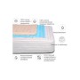 Наматрацник MirSon антиалергенний Royal Pearl Waterproof Eco 233/3 60x120 см (2200000068736)