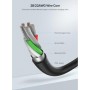 Дата кабель USB 2.0 AM to USB-C 2.0m US287 Black Ugreen (60118)