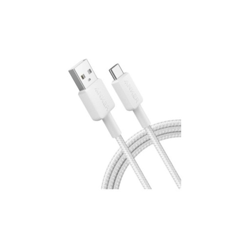 Дата кабель USB 2.0 AM to USB-C 1.8m 322 white Anker (A81H6H21)