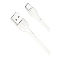 Дата кабель USB 2.0 AM to USB-C 2.0m 2.1A XO (CB-200UC)