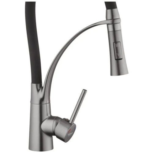 Змішувач Kroner Ersel-GRP03393BLK (CV033800)