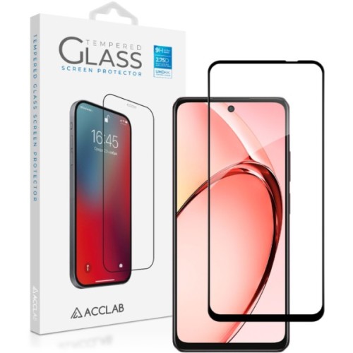 Скло захисне ACCLAB Full Glue Oppo A3x Black (1283126598890)