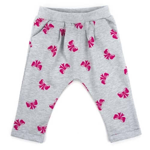 Набір дитячого одягу Breeze з бантиками (10527-80G-gray)