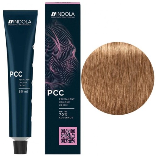 Фарба для волосся Indola Permanent Caring Color 8.32 - Світлий золотистий блонд перлинний (4045787931747)