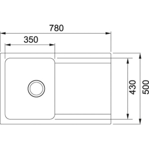 Мийка кухонна Franke Orion Tectonite OID 611-78 (114.0498.031)
