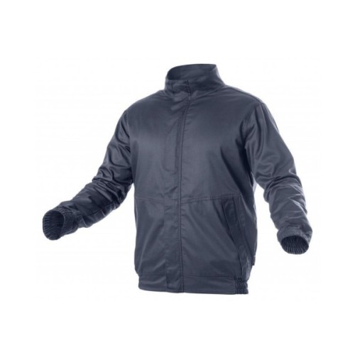 Куртка робоча Hoegert HT5K304, FABIAN, поліестер бавовна, темно-синя, 4XL 60 (HT5K304-4XL)
