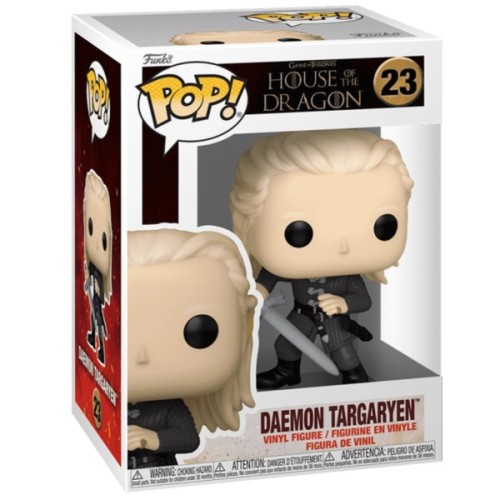 Фігурка Funko Pop серії Дім Дракона S4 - Деймон Тарґарієн з мечем (83464)