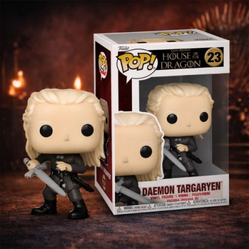 Фігурка Funko Pop серії Дім Дракона S4 - Деймон Тарґарієн з мечем (83464)