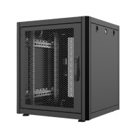 Шафа напольна Mirsan 22U GTN 19" 600x600, perforated door (MR.GTN22U66DE.01_PRF63)