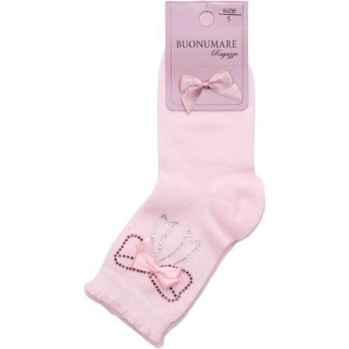 Шкарпетки дитячі UCS Socks з бантиками (M0C0102-0808-7-pink)
