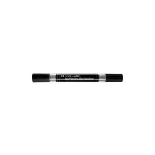 Набір маркерів Faber-Castell акриловий двобічний Black Edition Shake & Paint Acrylic Marker, колір чорний (33107)