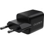 Зарядний пристрій Choetech 1xUSB-C PD30W PPS + 1xUSB QC3.0 (PD5012-EU-BK)