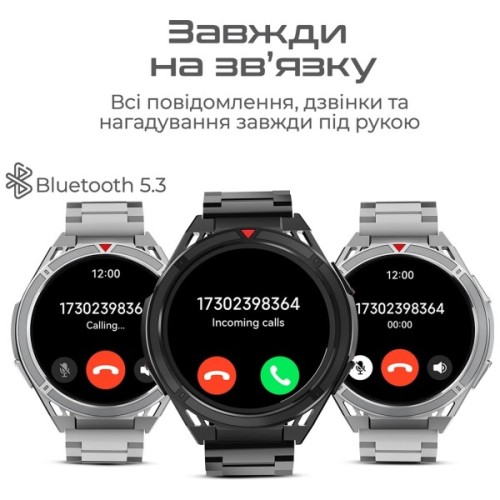 Смарт-годинник HiFuture active black-red (active.black-red)