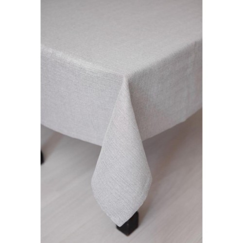 Скатертина Прованс святкова Перлина Silver 132х120 см (037590)