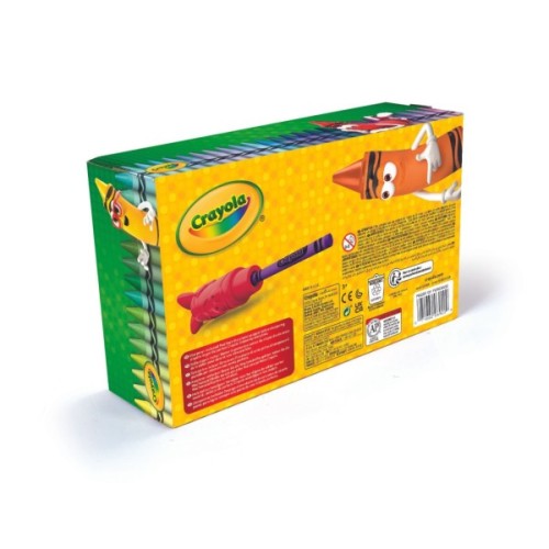 Олівці кольорові Crayola воскові, 120 шт зі стругачкою (52-6920)