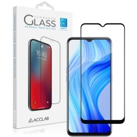 Скло захисне ACCLAB Full Glue Realme V20 Black (1283126559419)