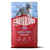 Сухий корм для собак Carnilove Active Salmon & Turkey Large Breed 4 кг (8595602581320)