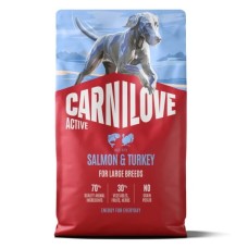 Сухий корм для собак Carnilove Active Salmon & Turkey Large Breed 4 кг (8595602581320)