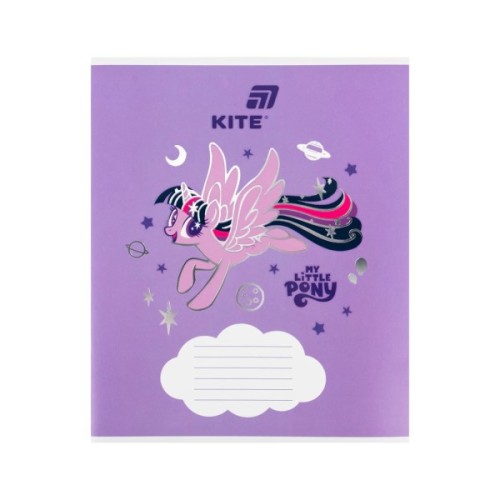 Зошит Kite My Littke Pony, 12 аркушів, коса лінія (LP26-235)