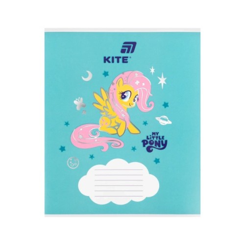 Зошит Kite My Littke Pony, 12 аркушів, коса лінія (LP26-235)