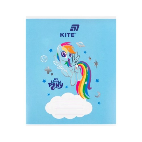 Зошит Kite My Littke Pony, 12 аркушів, коса лінія (LP26-235)
